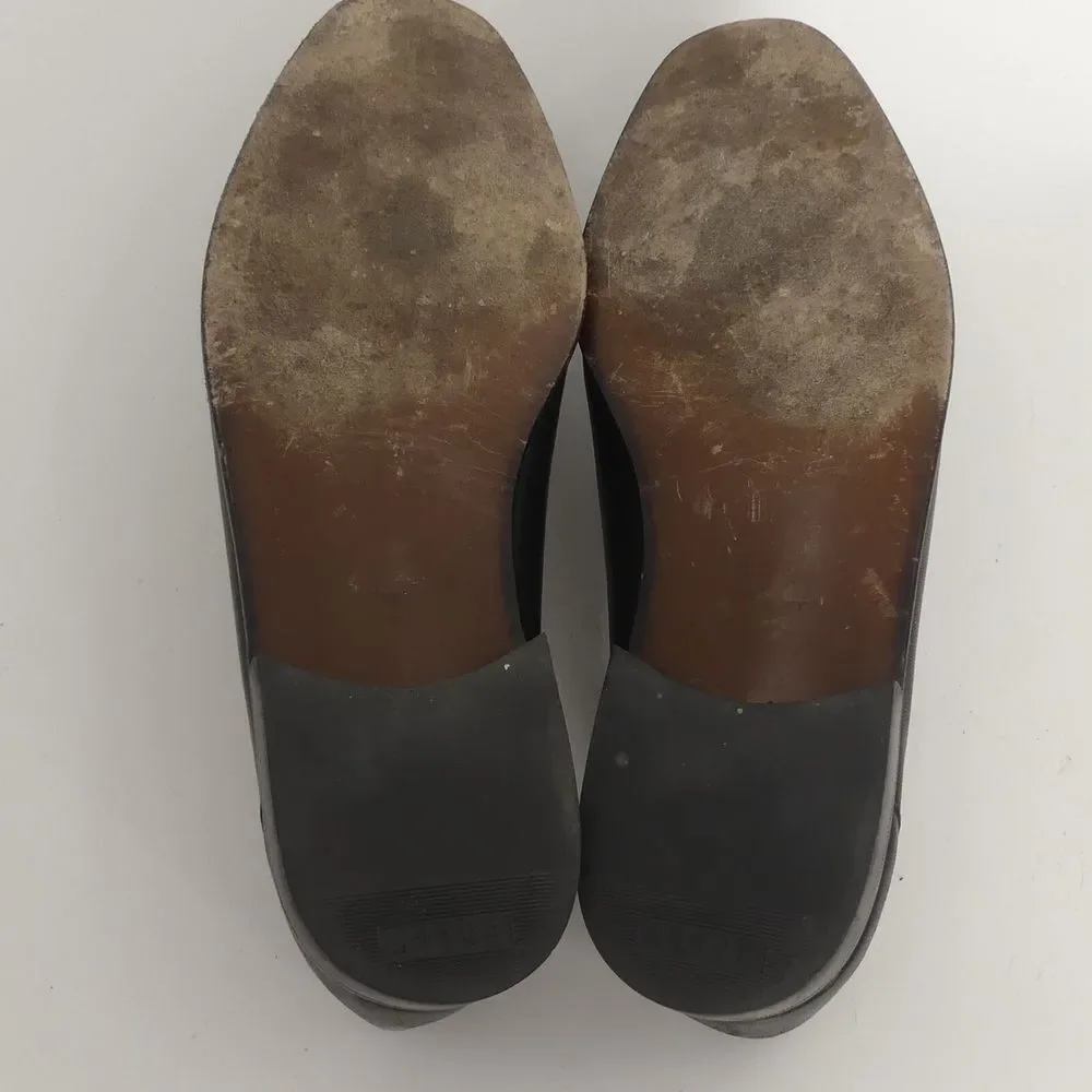 Bally Parawet Black Leather Loafers Men's 8.5 EEE‎